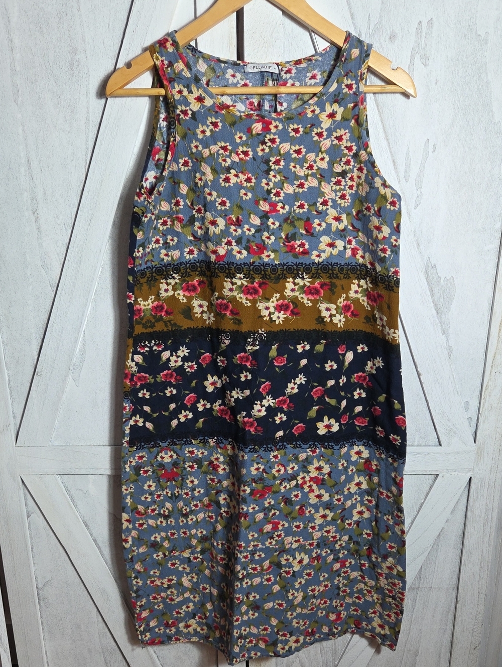 Cellabie Floral Dress Size M